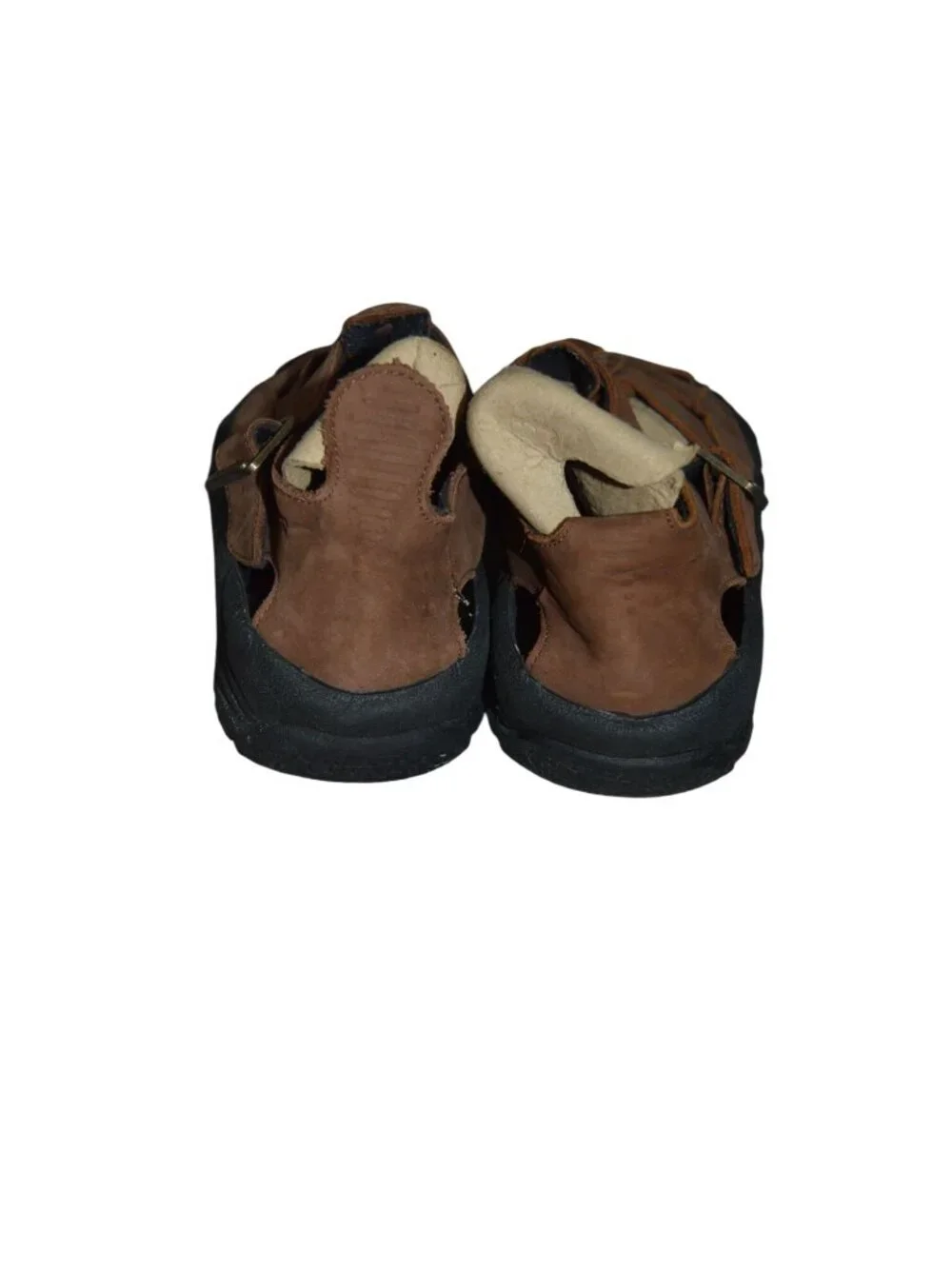 Rare Vintage 90s Reebok Fisherman Sandals Mens 7 Brown Buckle Grandpacore Summer